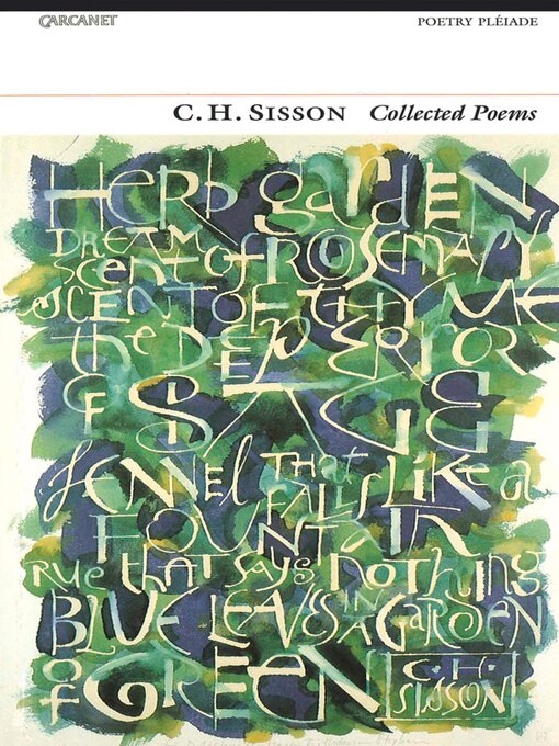 Title details for Collected Poems by C. H. Sisson - Available